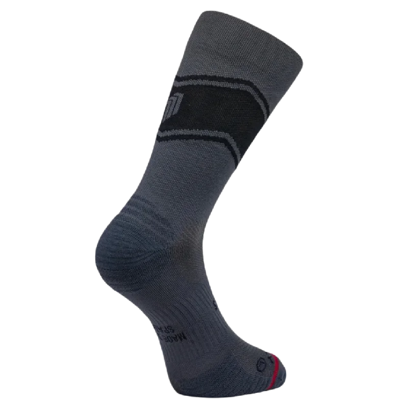 Winter bamboo socks-Sporcks - Running Sock - Classy Grey