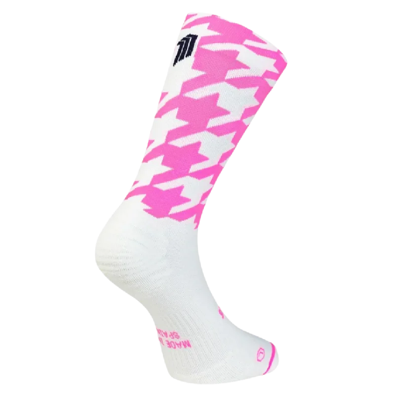 Camo knit socks-Sporcks - Running Sock - Flow Pink