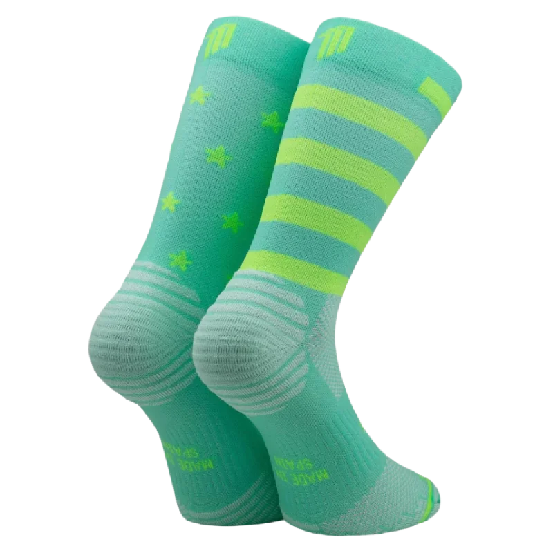 Socks with cotton softness-Sporcks - Running Sock - Legend Green