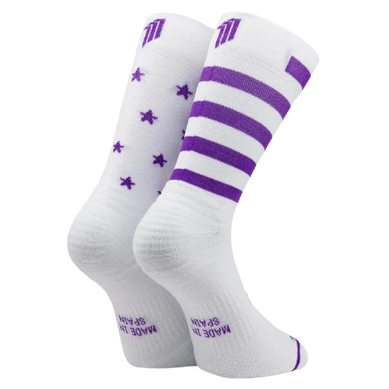 Spring knit socks-Sporcks - Running Sock - Legend Purple