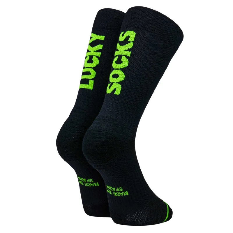 Durable thermal socks-Sporcks - Running Sock - Lucky Black