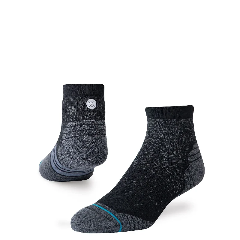 Embroidered wool socks-Stance Run - Quarter