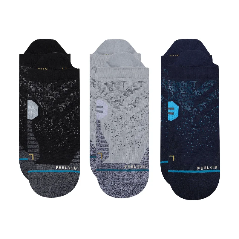 Polka dot knit socks-Stance Run - Tab (3-Pack)