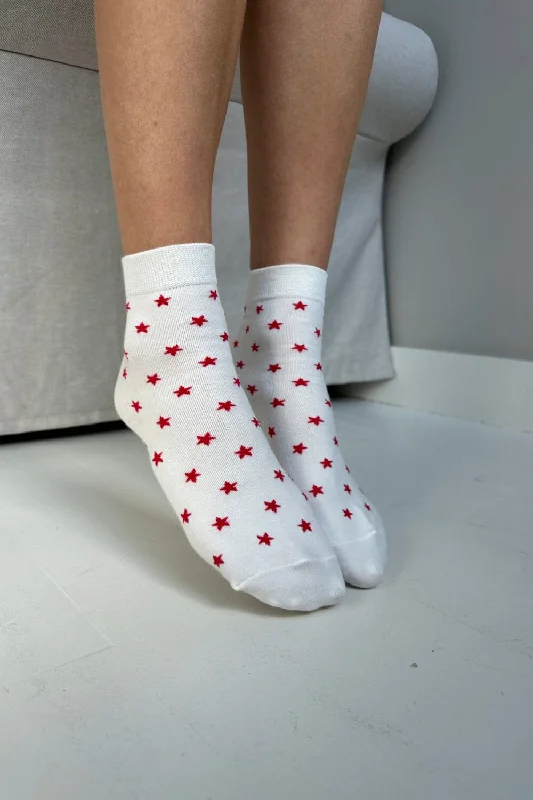 Polka dot socks for quirky style-Stars Socks