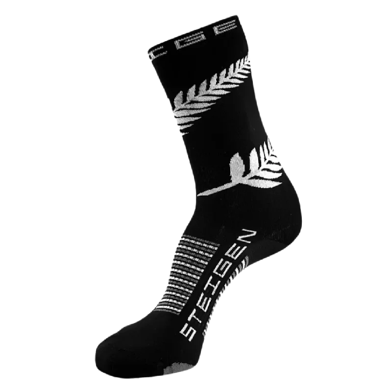 Socks with star designs-Steigen - Three Quarter Length Running Socks - New Zealand