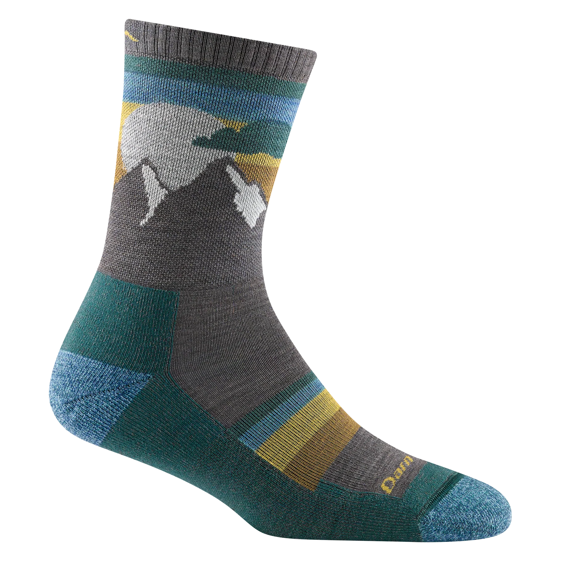 Socks with athletic support-Sunset Ledge | Women's Lightweight Micro Crew with Cushion #5005