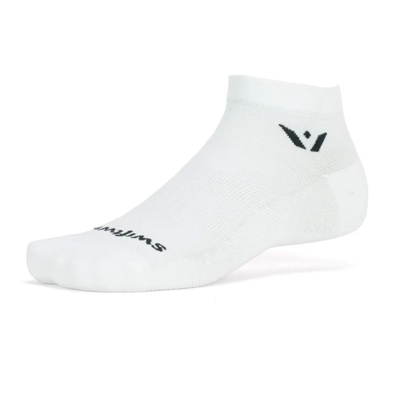 Striped wool socks-Swiftwick Performance One - Low Cut