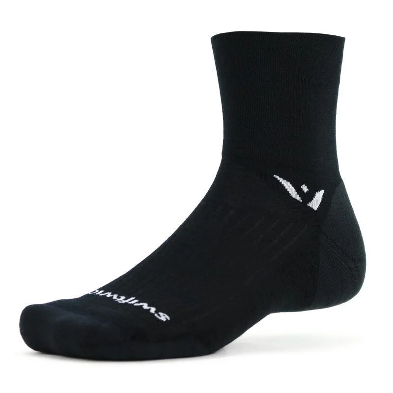 Socks with animal motifs-Swiftwick Pursuit Four - Quarter