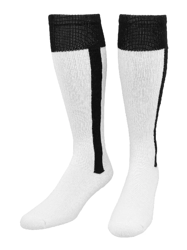 Fall cotton socks-Classic 2-n-1 Softball and Baseball Stirrup Socks