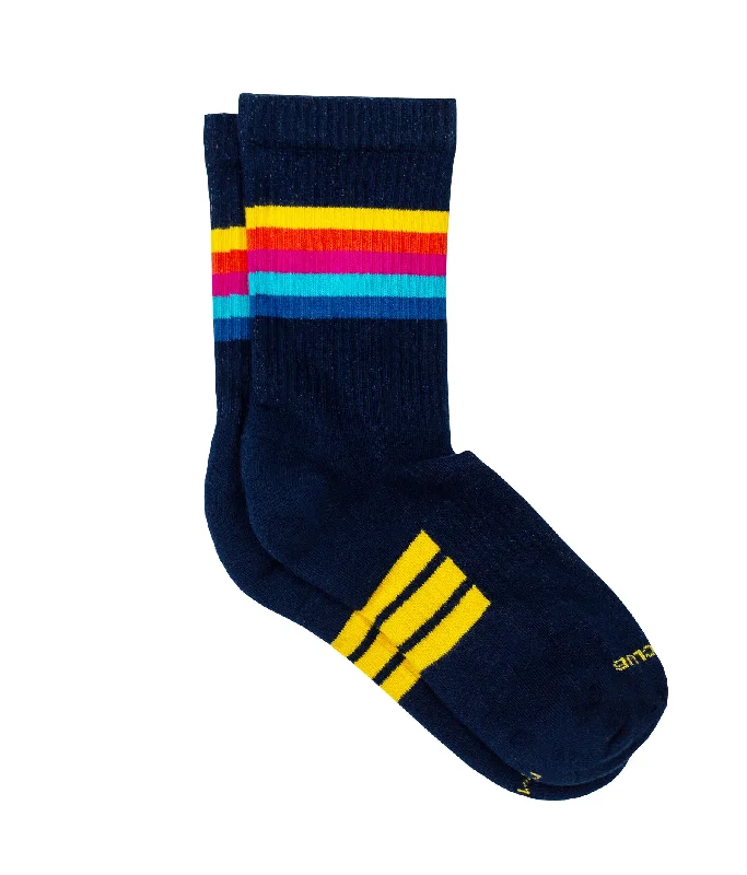 Thermal socks with fleece-The Allen - Navy