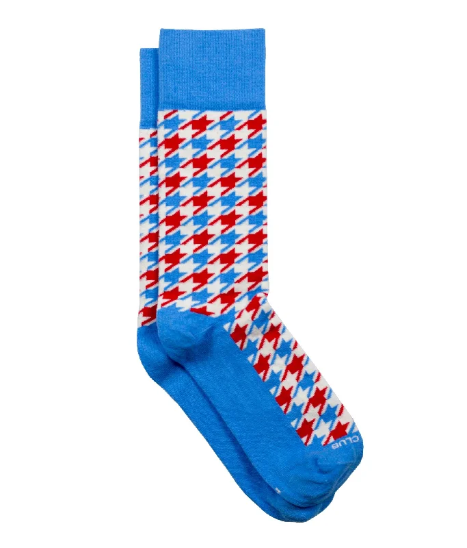 Socks with solid patterns-The Classic - Cornflower