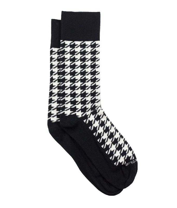 Socks with stripe accents-The Classic - Natural