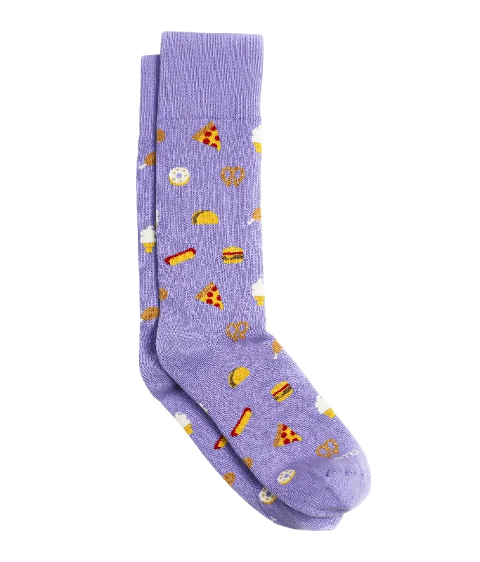 Summer wool socks-The Smorgasbord - Lavender