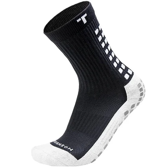 Yellow crew socks-TRUsox 3.0 MidCalf Crew Sock [Black]