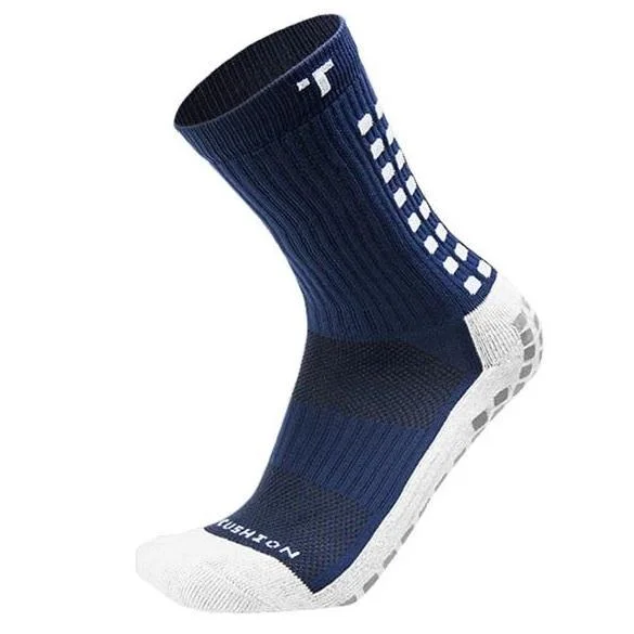 Vintage cotton socks-TRUsox 3.0 MidCalf Crew Sock [Navy Blue]