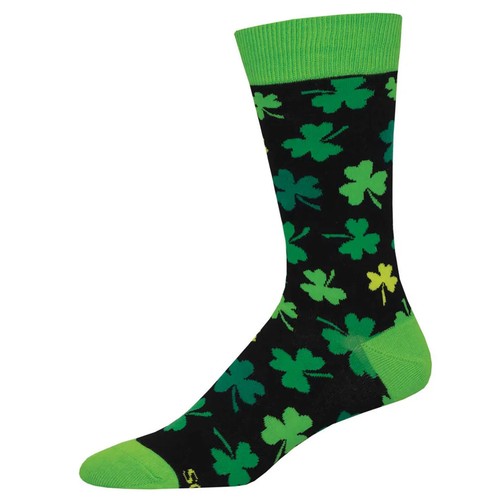 Spring socks with flowers-Try Your Luck | Men's Crew