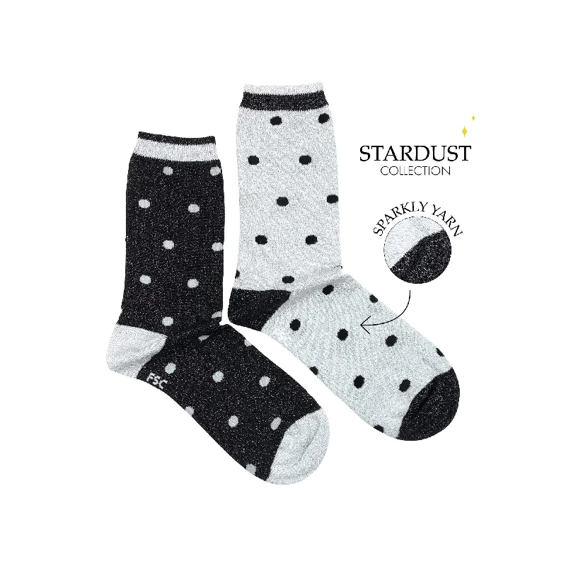 Budget silk socks-Women's Cocktail Hour Stardust Socks