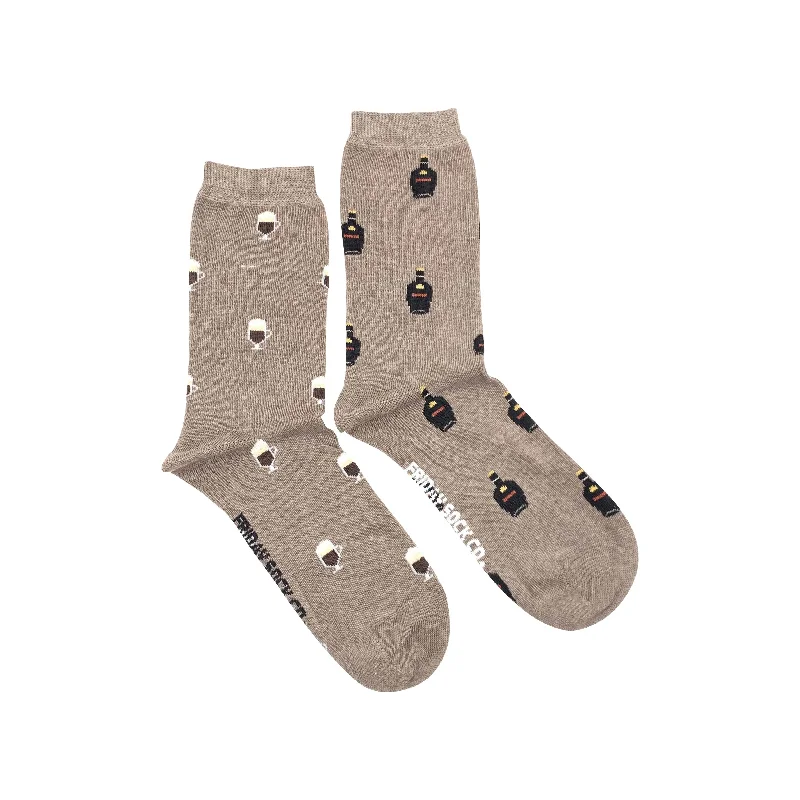 Socks with bamboo support-Women's Coffee & Liqueur Socks