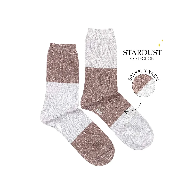 Eco-friendly knit socks-Women's Early Night Stardust Socks