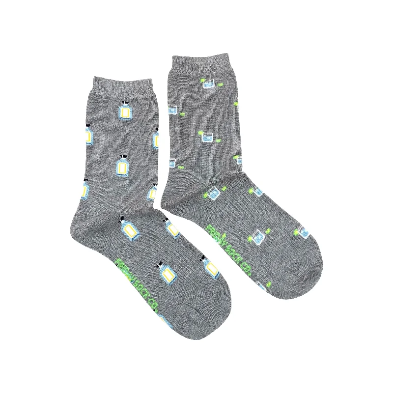 Socks with stripe accents-Women's Gin & Tonic Socks