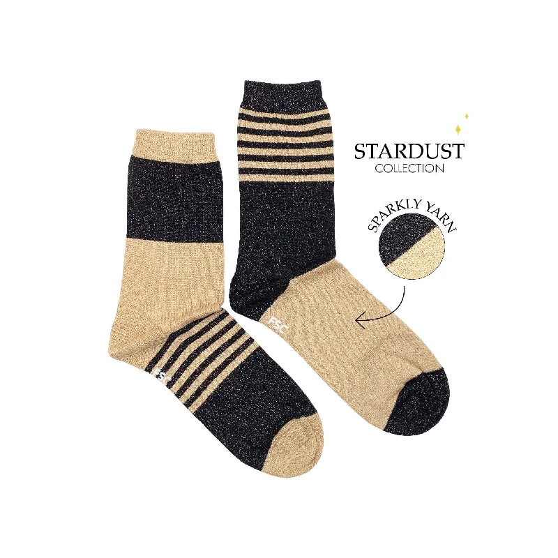 Knit socks with cozy patterns-Women's High Rise Stardust Socks