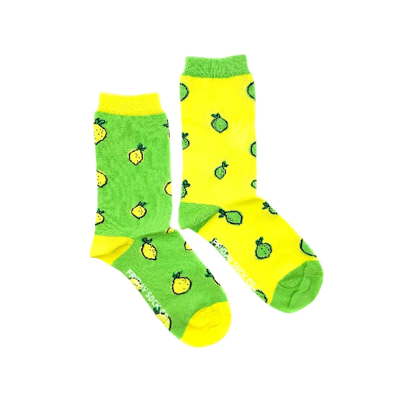 Compression socks with pressure-Women's Lemon Lime Socks