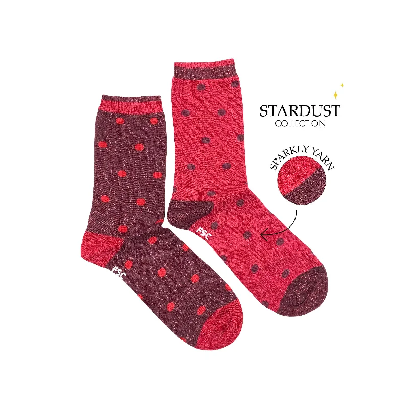 Athletic socks for running support-Women's Love Stardust Socks