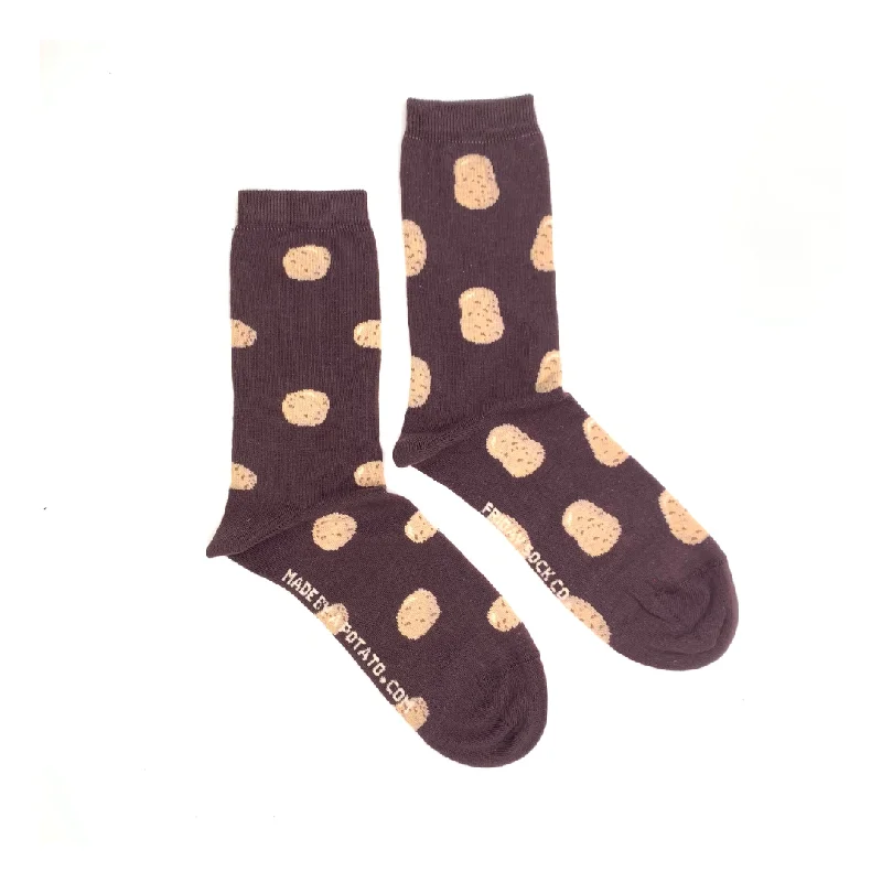 Vintage bamboo socks-Women's Made by a Potato Collab Socks