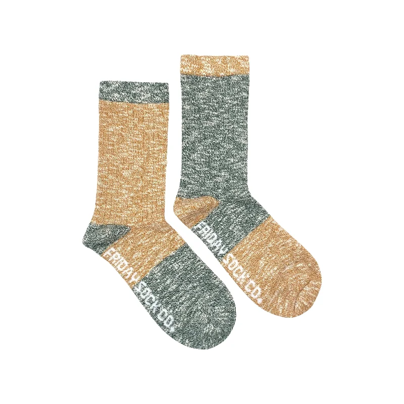 Blue cashmere socks-Women's Marigold Camp Socks