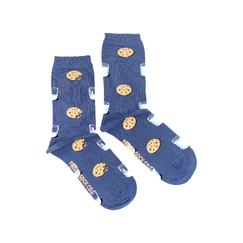 Socks with padded soles-Women's Milk & Cookie Socks