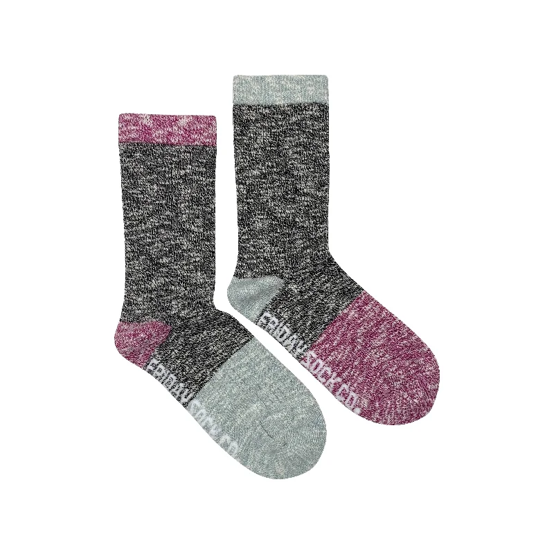 Eco-friendly wool socks-Women's Overnight Camp Socks