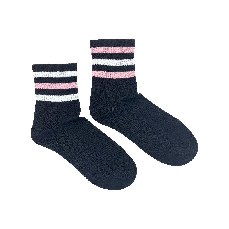 Breathable socks for summer days-Women's Rebel Athletic Socks