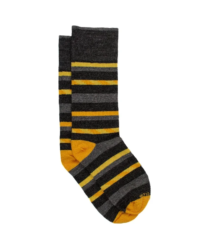 Bamboo socks for eco-friendly wear-The Wool Lustre - Sunflower