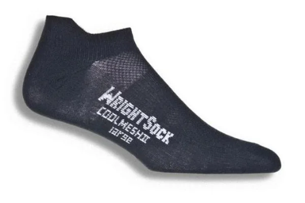 Polka dot wool socks-Wrightsock Coolmesh II - Tab