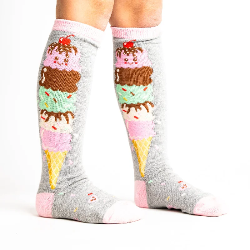 Spring wool socks-You Melt My Heart | Youth Knee-high